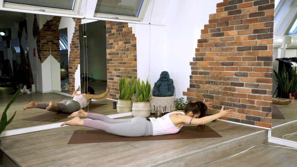 Screenshot Onlinekurs Pilates