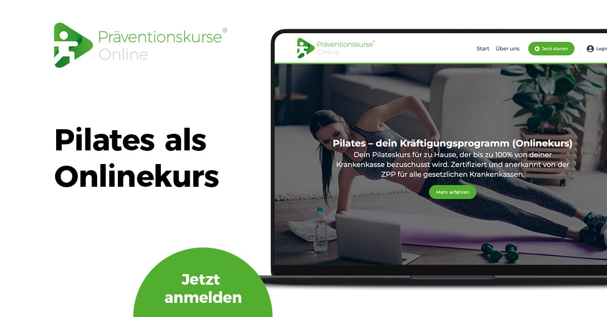 Werbebanner Präventionskurs Online