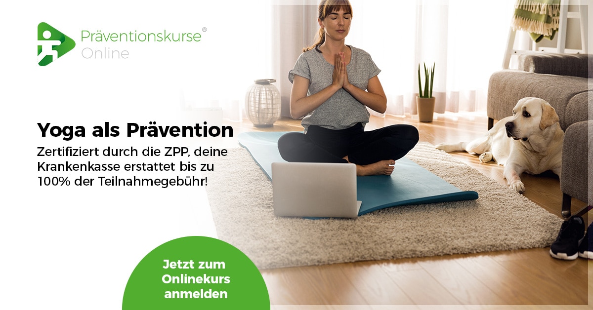 Werbebanner Präventionskurs Online