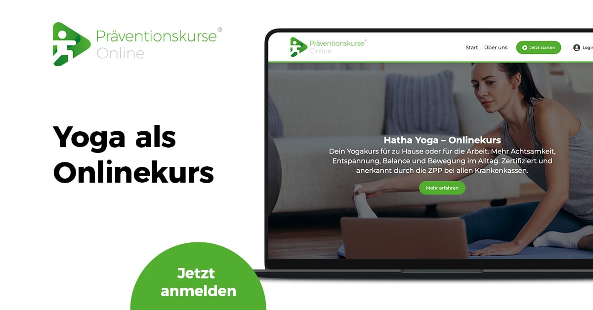 Werbebanner Präventionskurs Online
