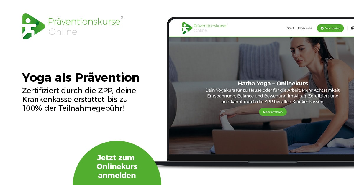 Werbebanner Präventionskurs Online