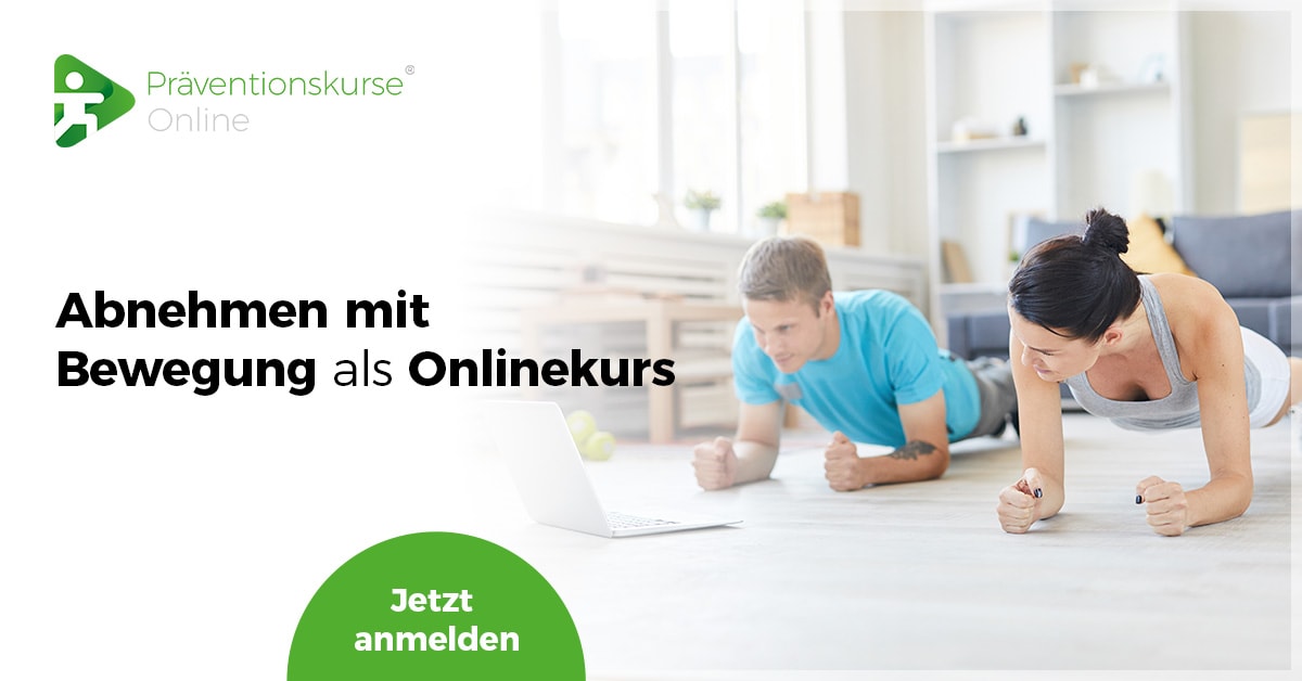Werbebanner Präventionskurs Online