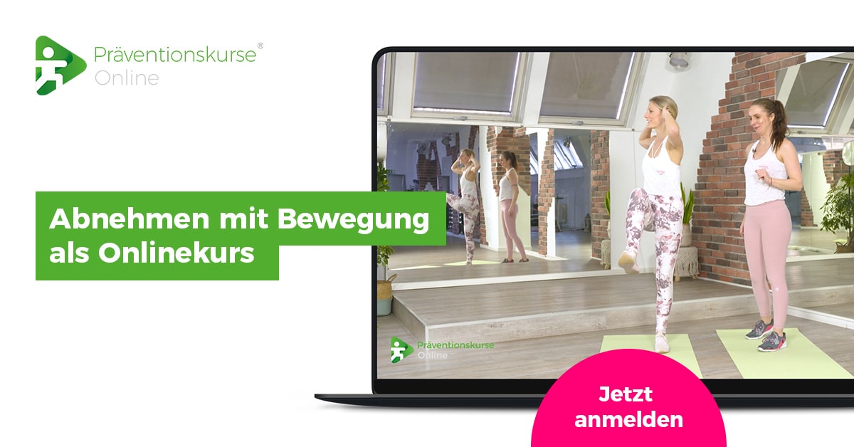 Werbebanner Präventionskurs Online