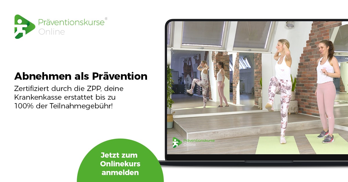 Werbebanner Präventionskurs Online